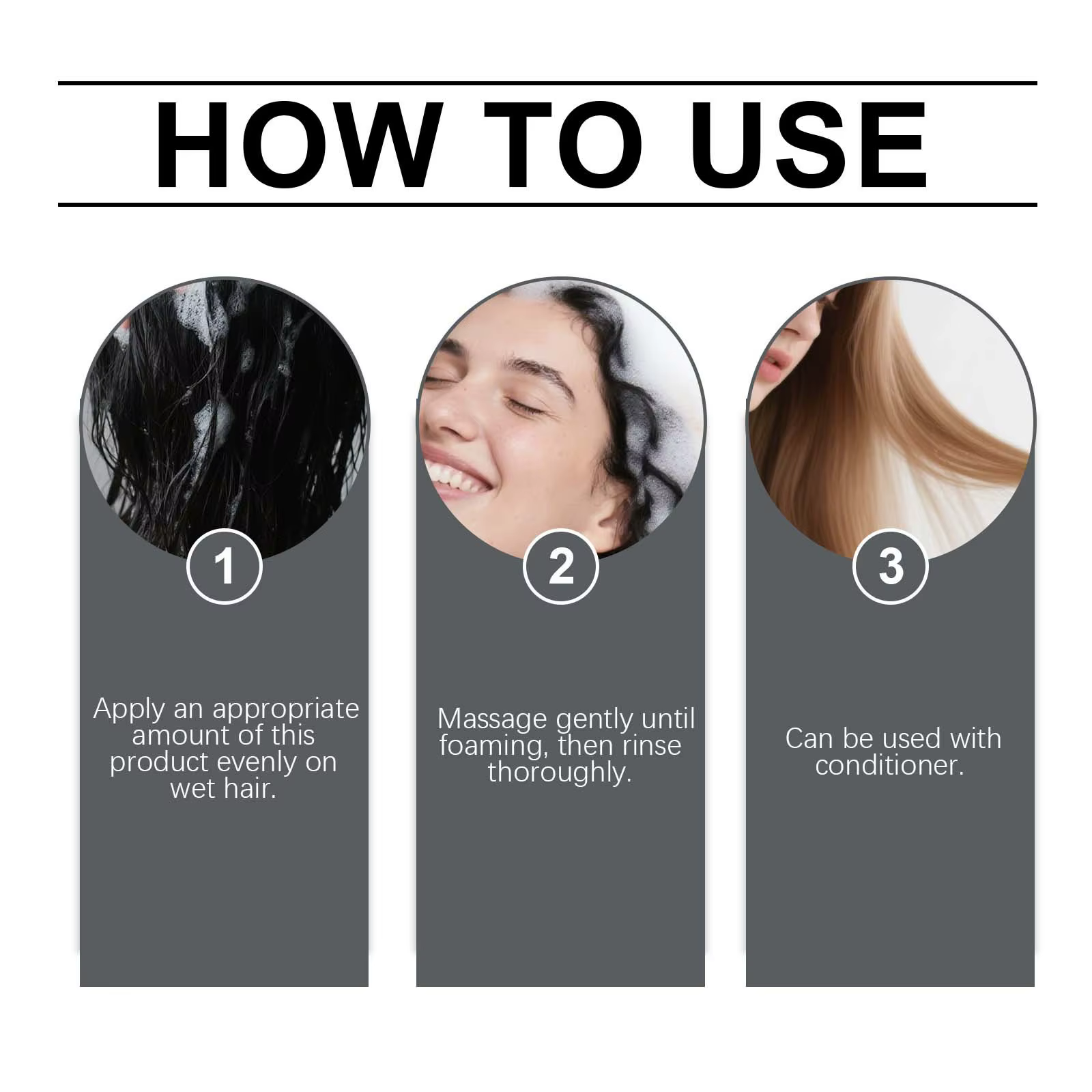 Shampoing pour cheveux au romarin