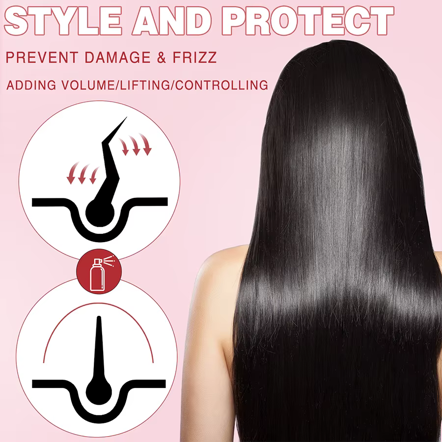 Spray de Protection thermique pour cheveux