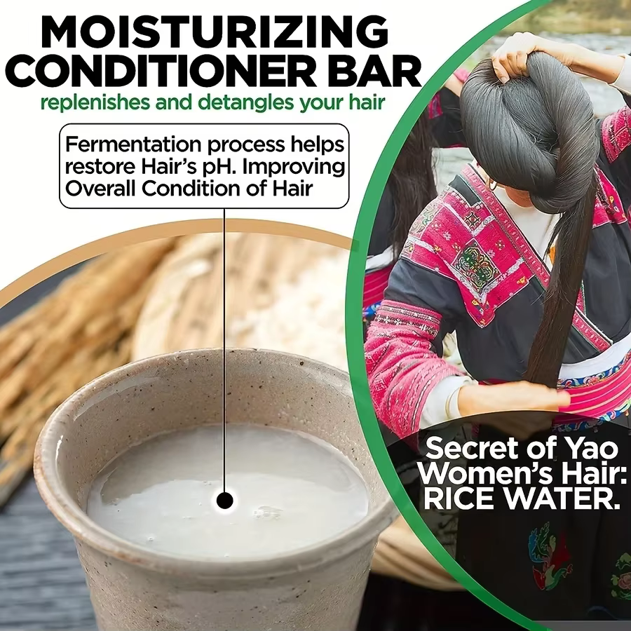 GZE – shampoing à l'eau de riz
