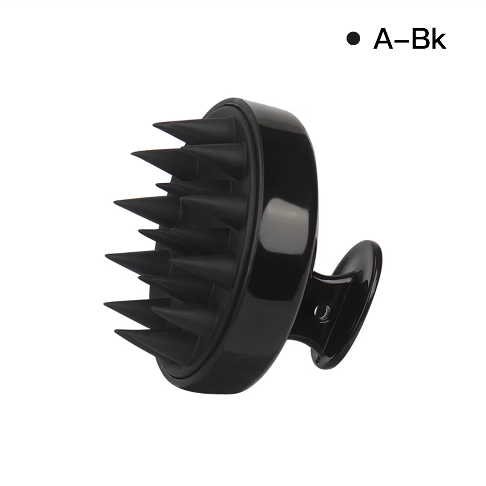 Peigne de Massage du cuir chevelu en Silicone