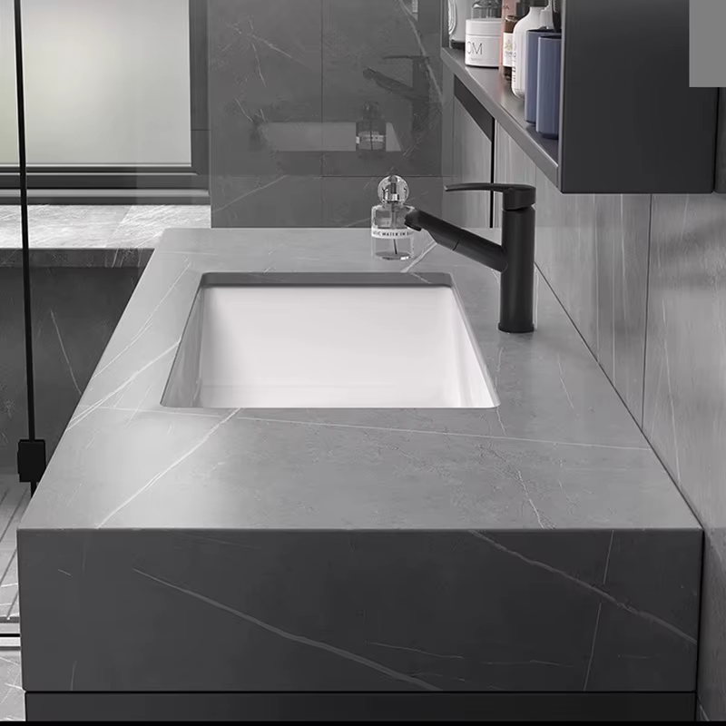 Lavabo sol armoires de salle de bain Vintage tiroir lumière toilette armoires de salle de bain Intelligence cloison Mobiletto Bagno meubles