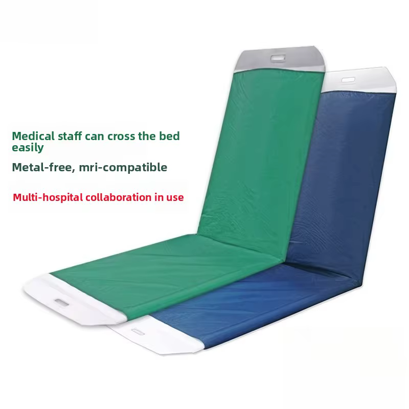 Planche de transfert pliable en plastique pour patients et planche à roulettes – Aide au transfert pour patients alités, assistance à la mobilité pour les soins à domicile