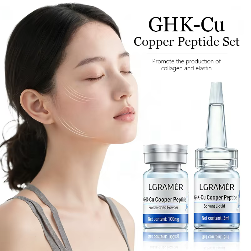 Sérum aux peptides de cuivre GHK-Cu pour le visage - Réparateur