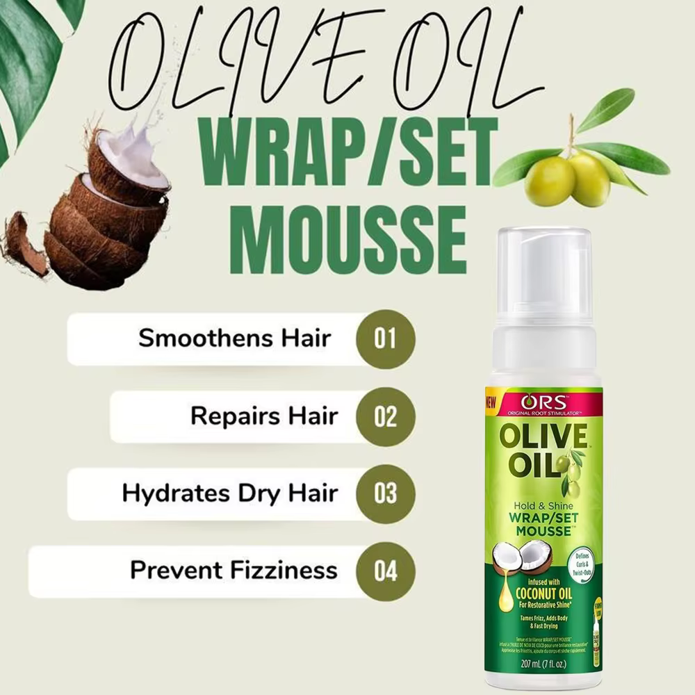 Mousse coiffante pour cheveux bouclés 207 ml