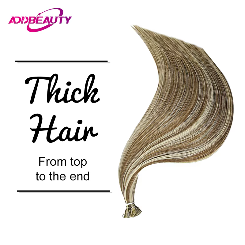 Extension de cheveux naturels lisses