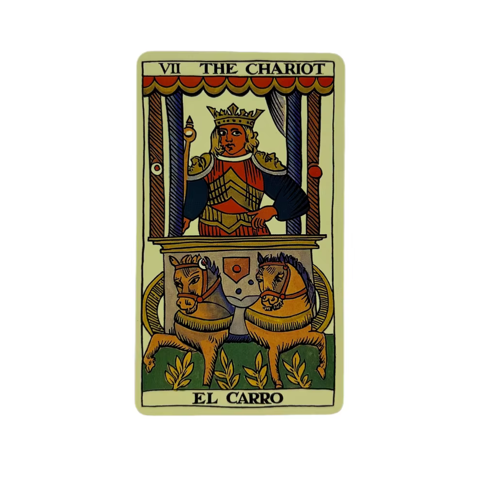 Española Tarot de Marseille The Star Oracle Deck, jeu de cartes espagnol, guidance divine, jeu de société familial