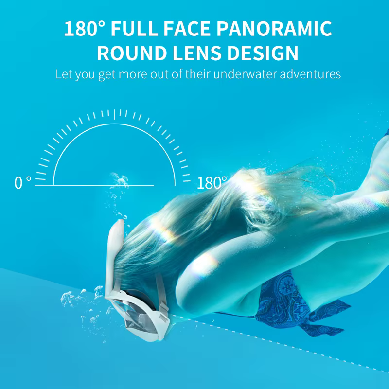 COPOZZ masque de plongée en apnée professionnel masque de plongée sous-marine masque de plongée complet lunettes Anti-buée pour équipement de natation adulte
