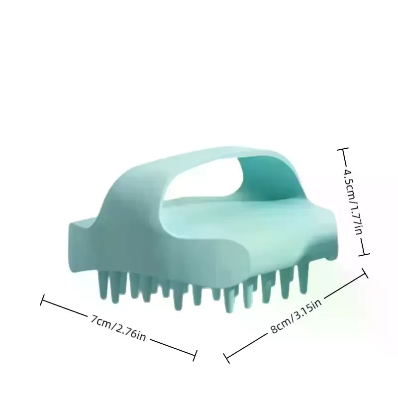 Brosse à shampoing, peigne de Massage du cuir chevelu avec poignée