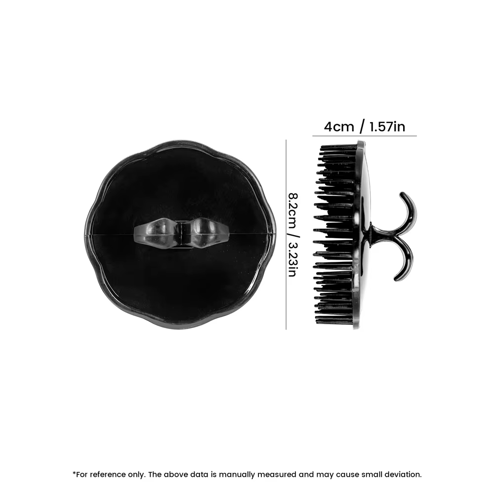 Brosse de massage du cuir chevelu