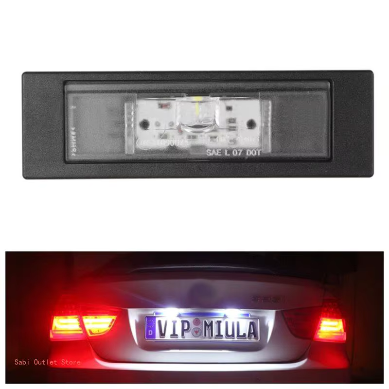 Lampe plaque d'immatriculation LED pour E85 E86 E89 E81 E87 F20 63267193294 6326-7193-294