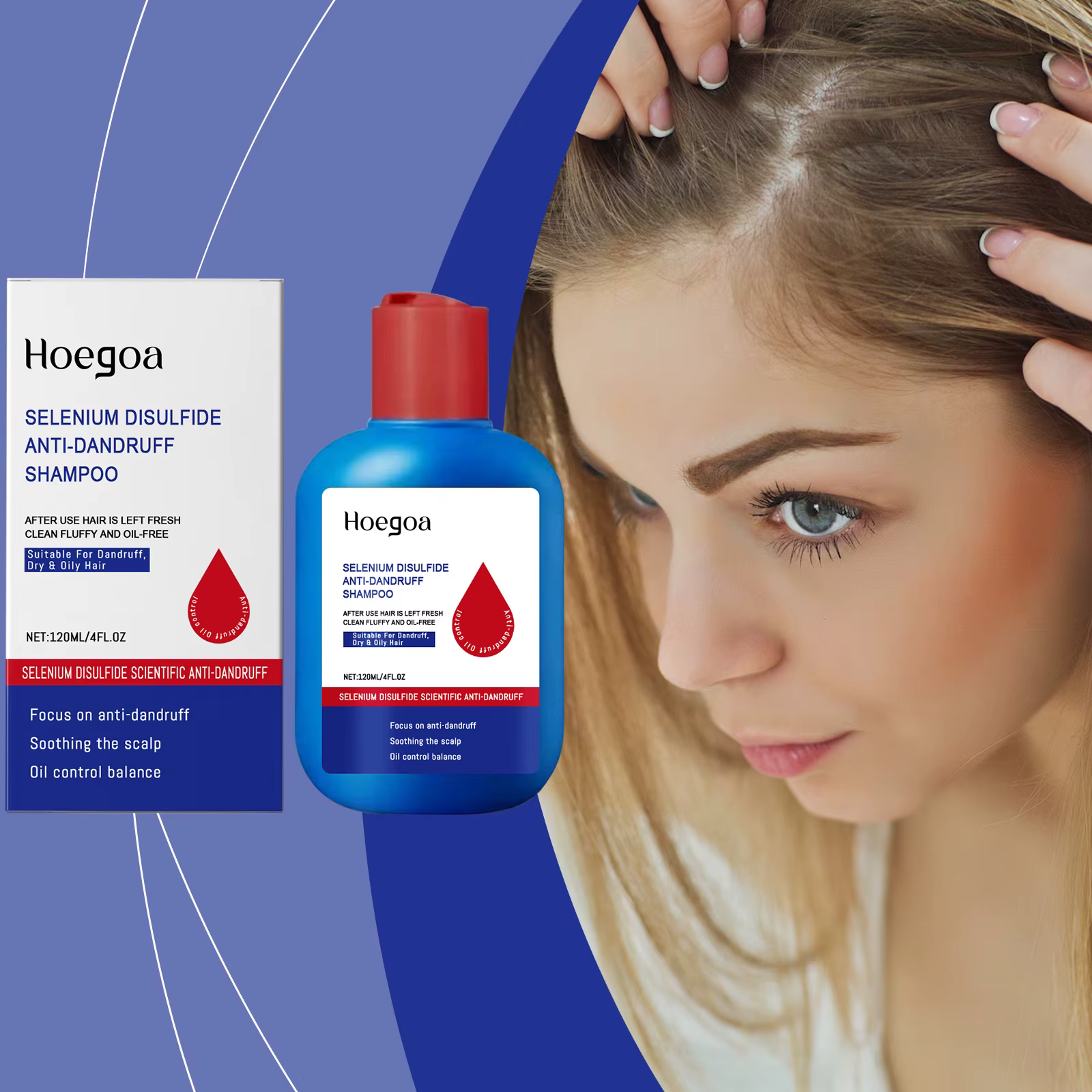 Nettoyant capillaire au sulfure de sélénium : nettoyage en profondeur