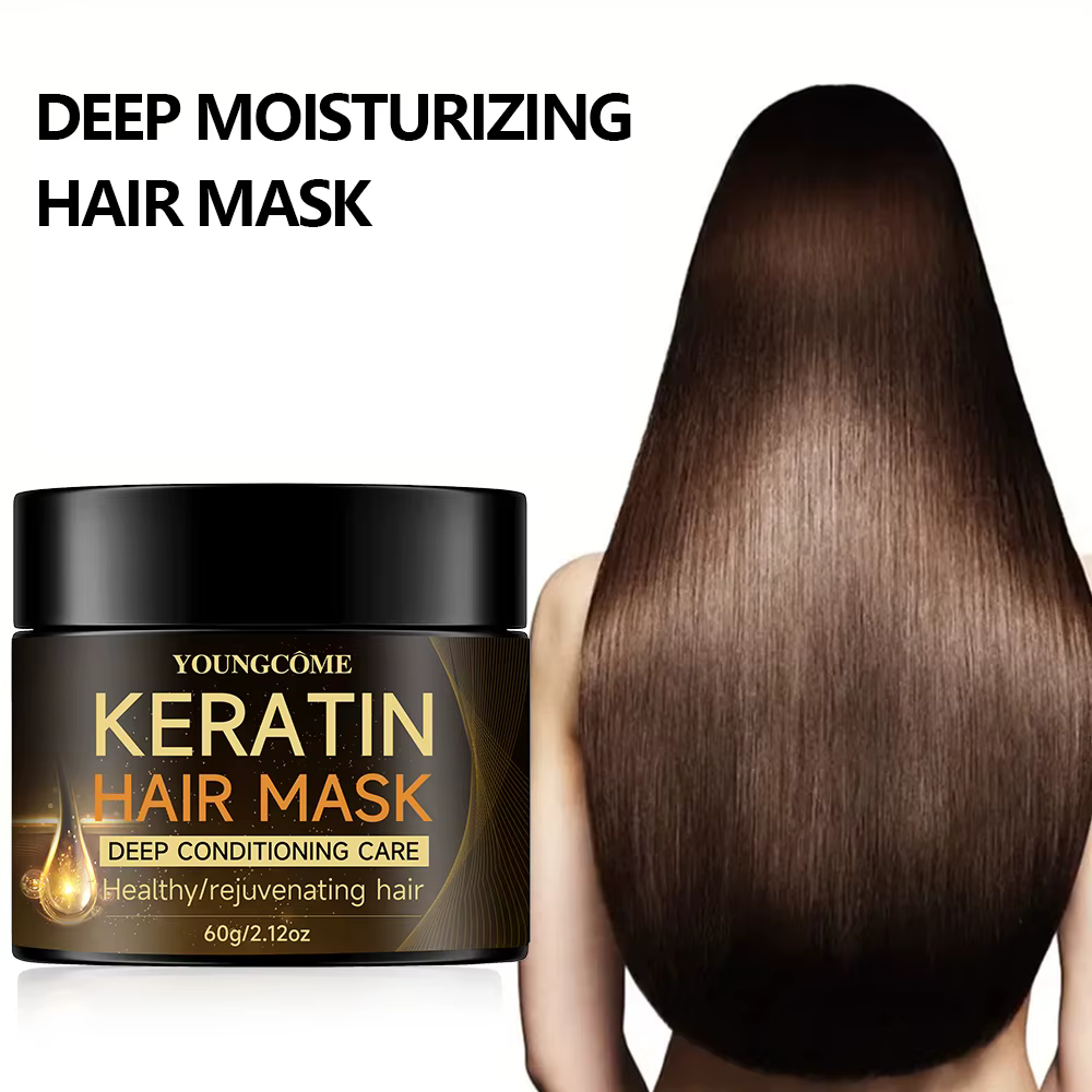 Masque capillaire magique à la kératine
