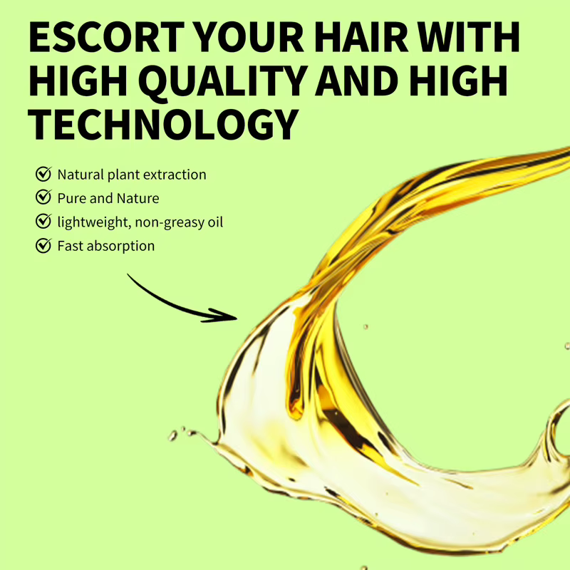 Huile capillaire 7 en 1 pour tous les types de cheveux