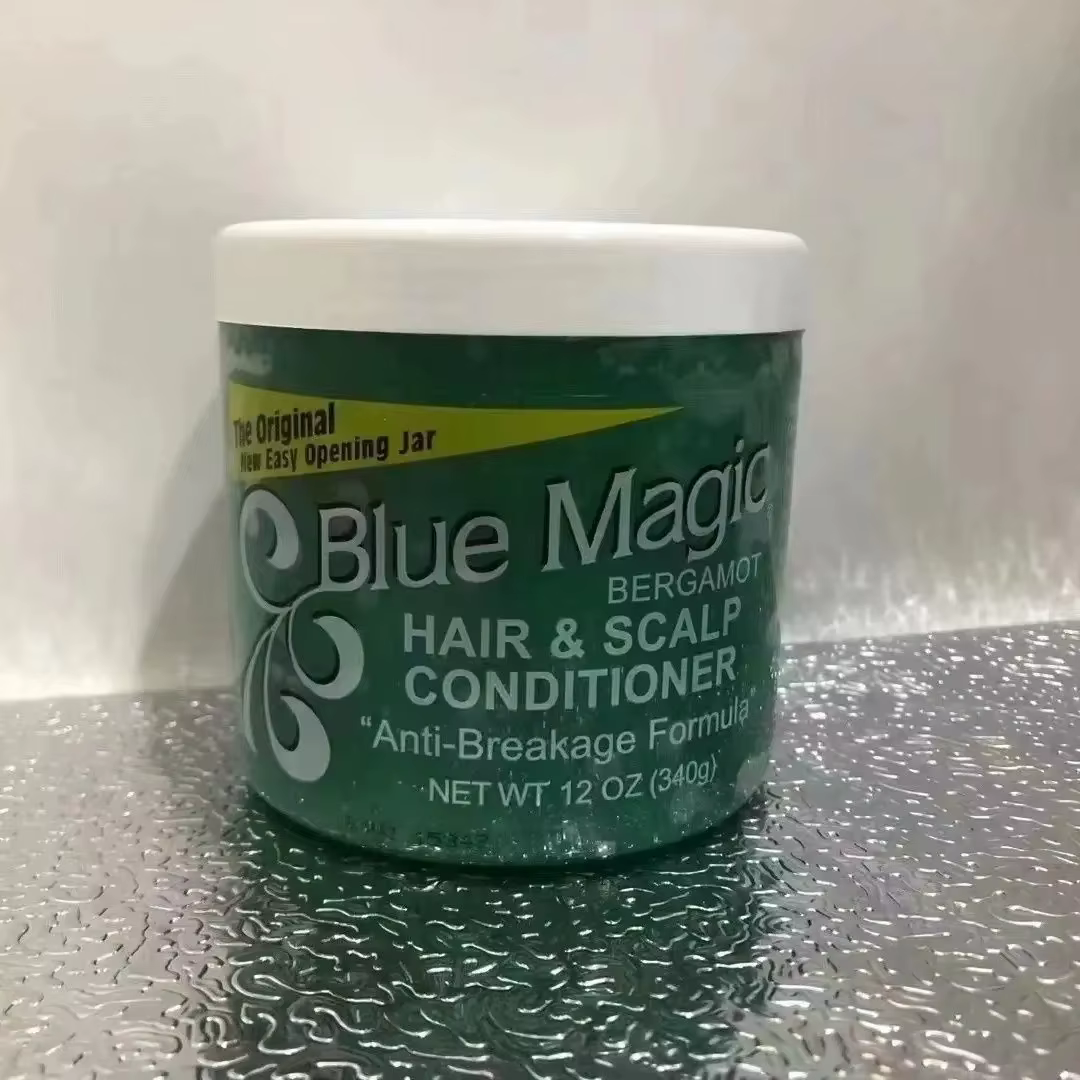 Huile de ricin magique pour cheveux bleus