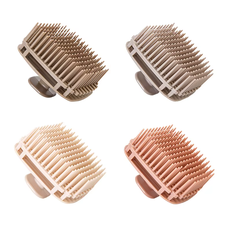 Brosse à shampoing en Silicone