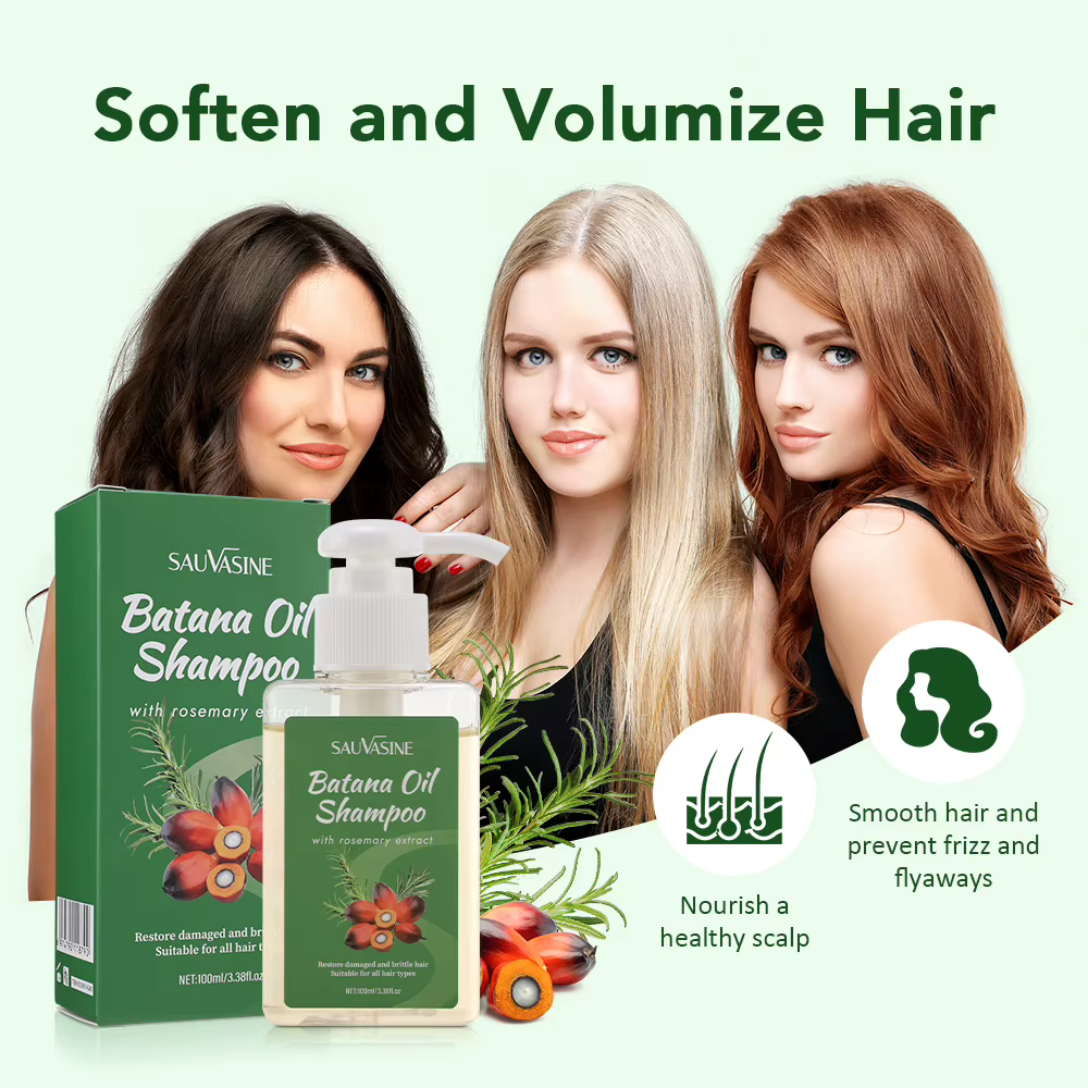 Shampoing nourrissant à l'huile de Batana pour tous les cheveux