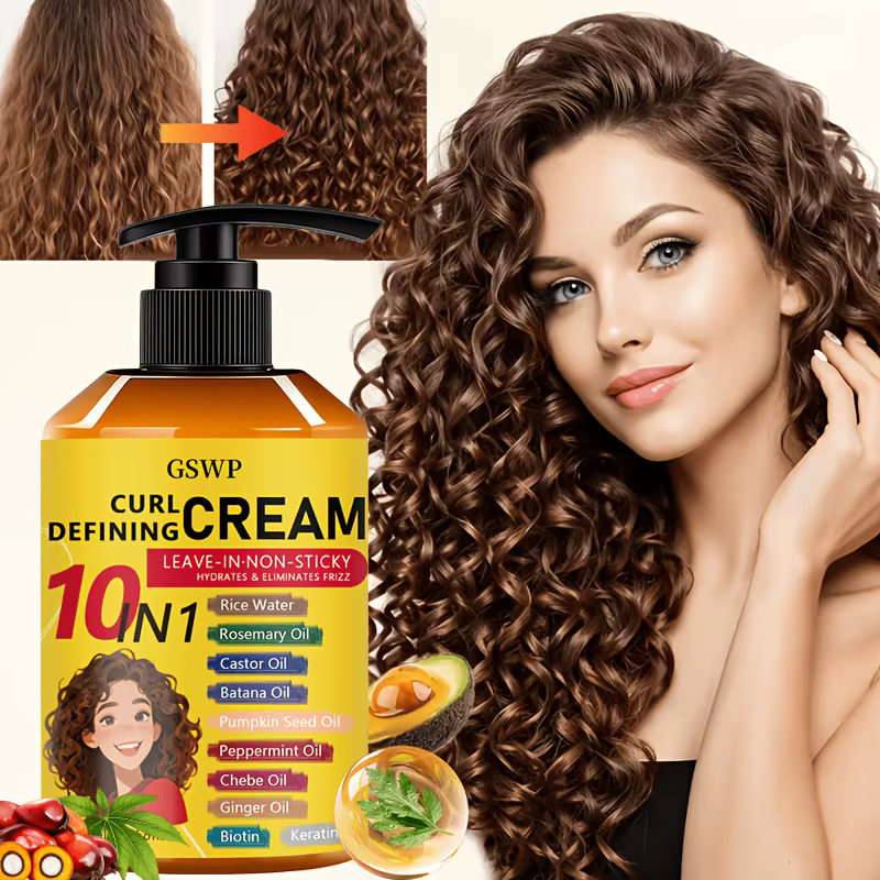 GSWP Crème Définition de Boucles 10-en-1 : Crée