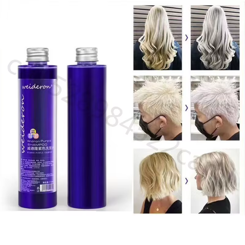 Shampoing Anti-brassé argenté pour garder les cheveux