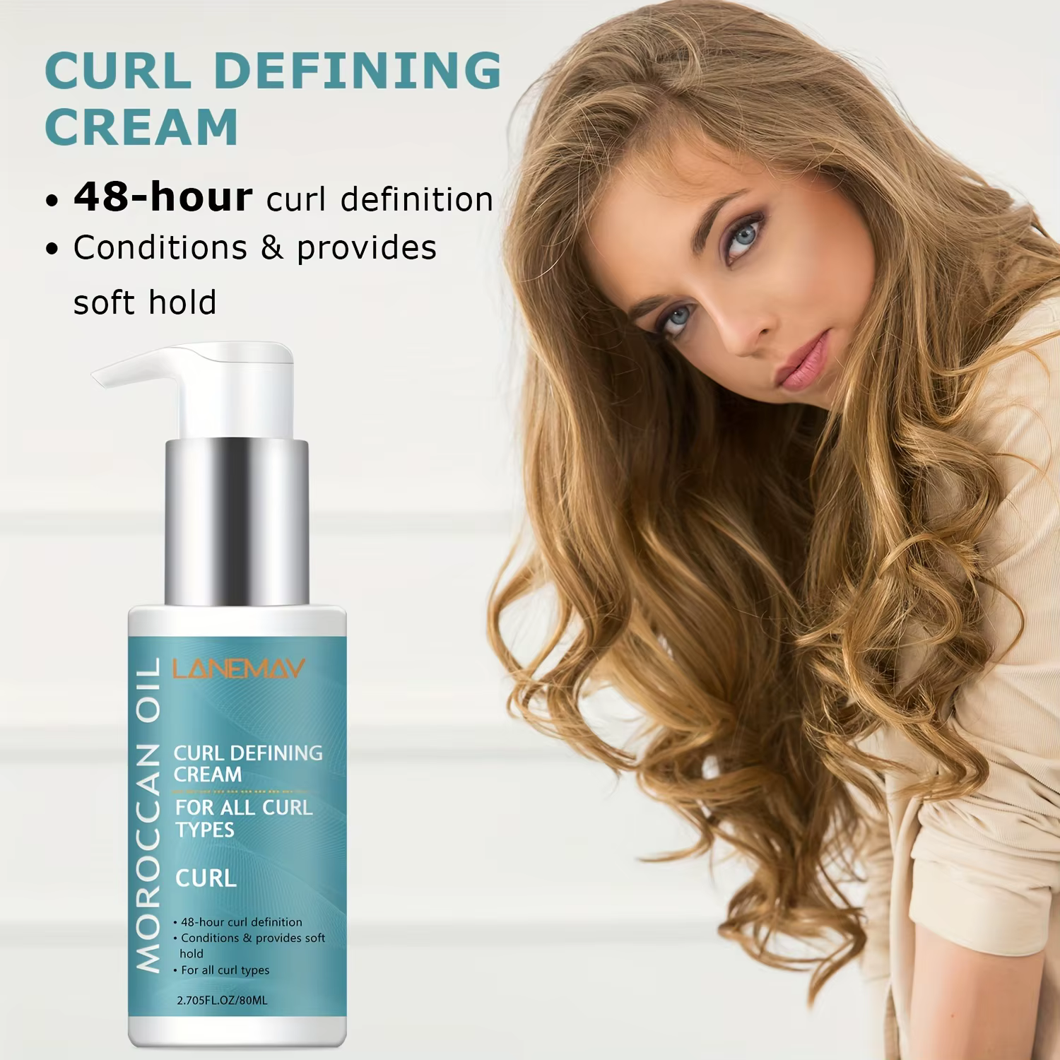 Crème professionnelle pour définir les boucles | Définition 48 heures