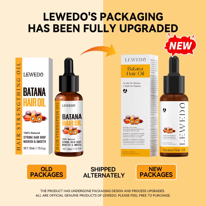 Lewedo Batana huile capillaire 100% sérum de croissance hydratant apaisant cuir chevelu régénération des cheveux Essence ensemble naturel hydrate nourrir