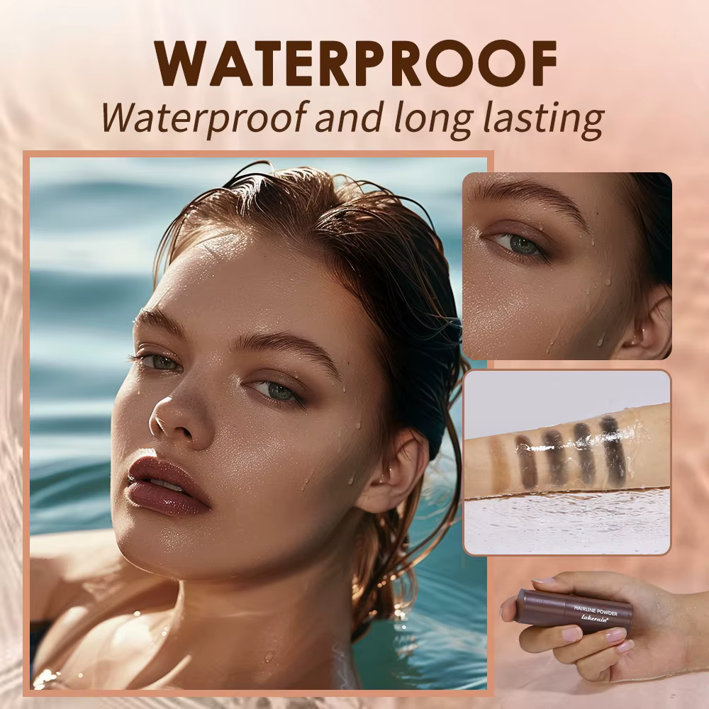 Lakerain – poudre fine pour cheveux et sourcils