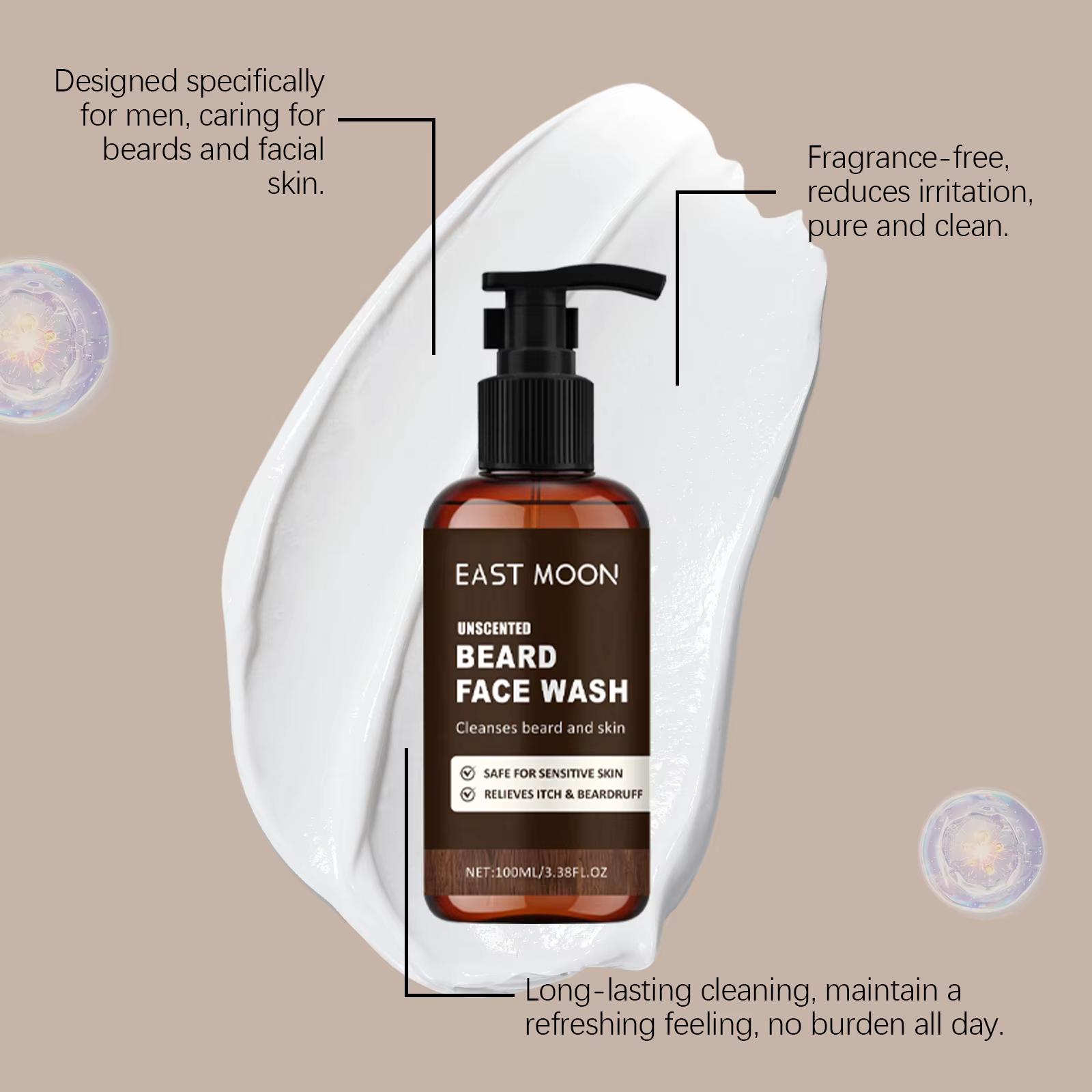 Shampoo pour barbe de qualité supérieure