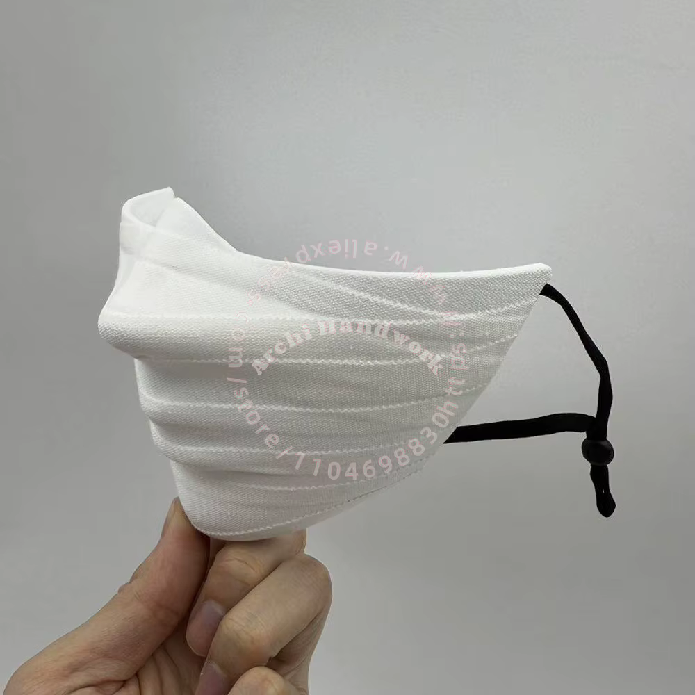 Masque de bandage Archi Handwork Anime Game DIY Halloween, masque de visage sanglant pour mascarade cosplay