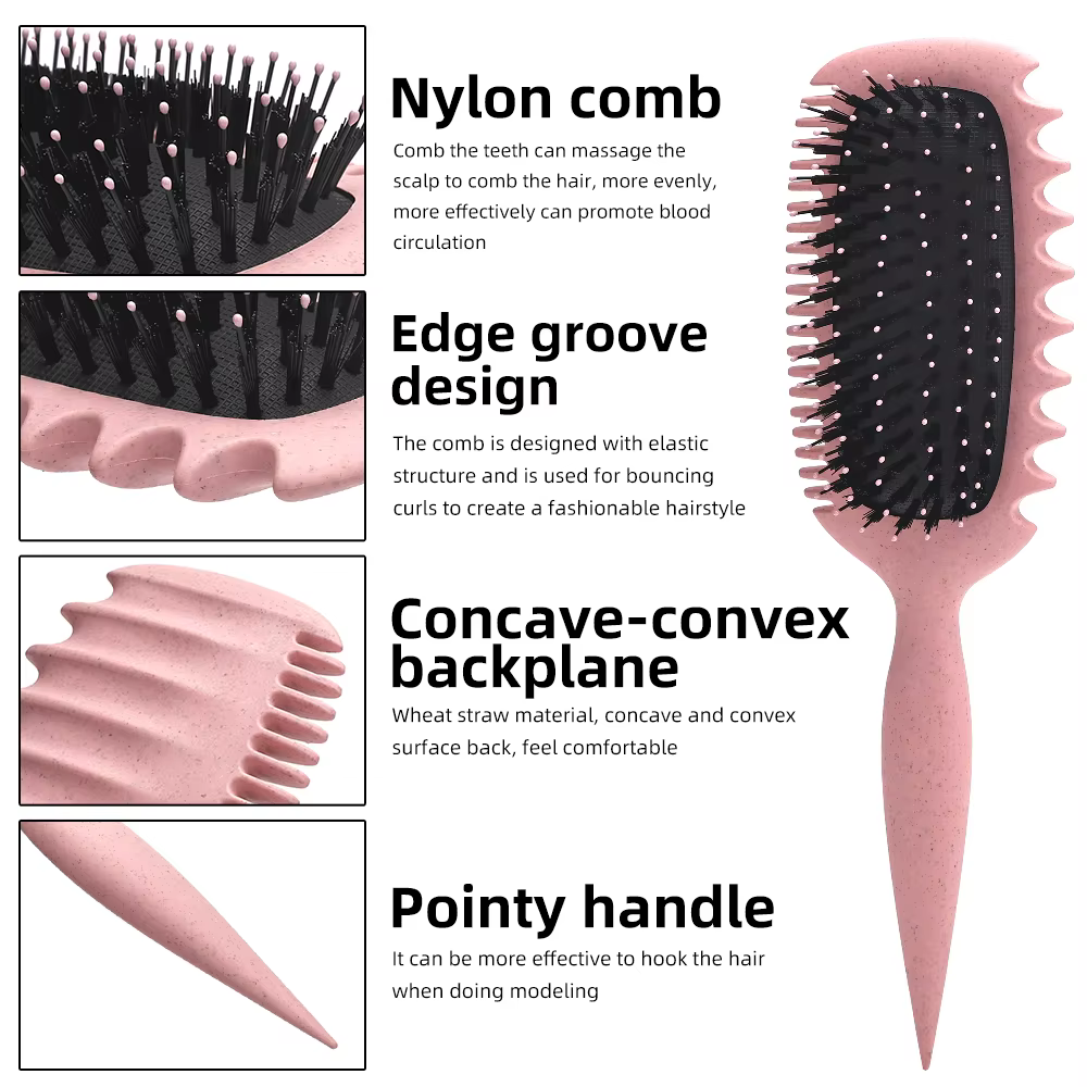 Peigne à coussin d'air pour Salon de coiffure professionnel