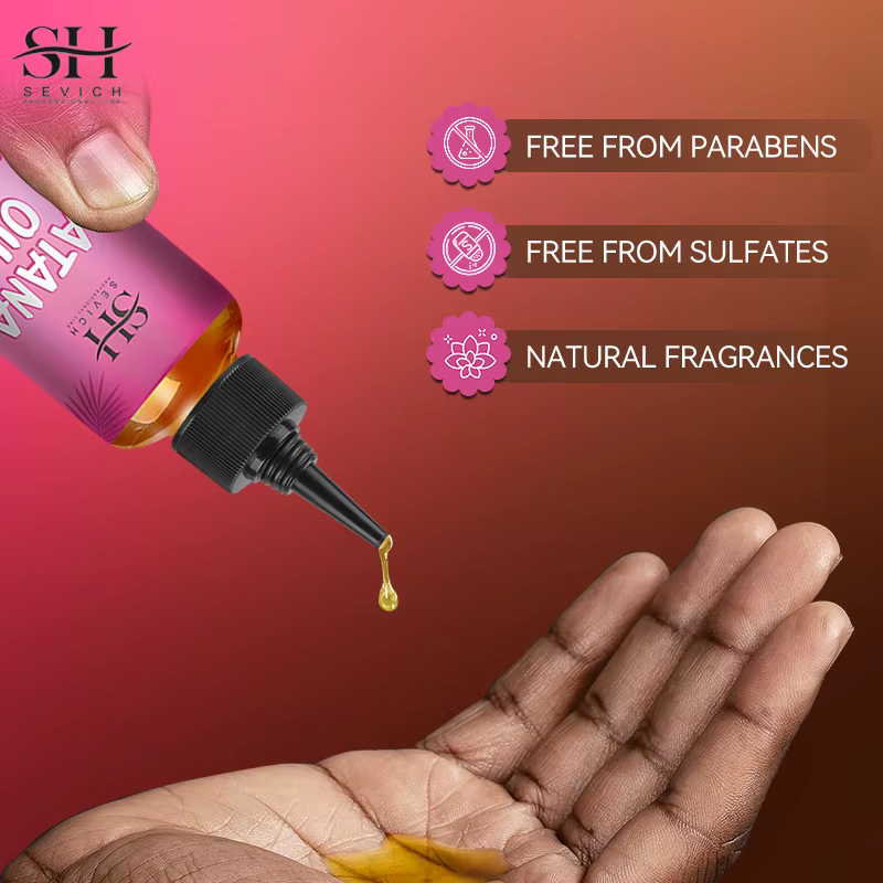 Huile de Batana naturelle 100% Pure pour la croissance des cheveux