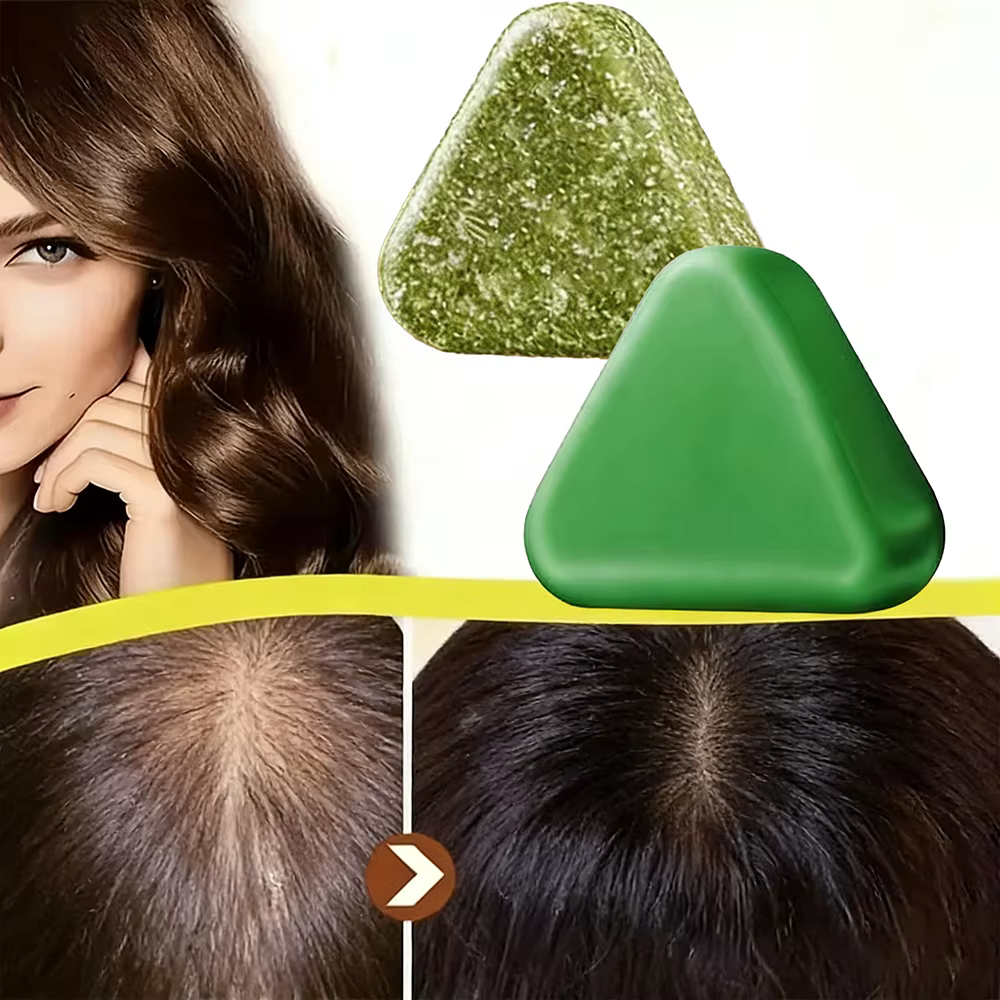 Shampoing à base de plantes naturelles