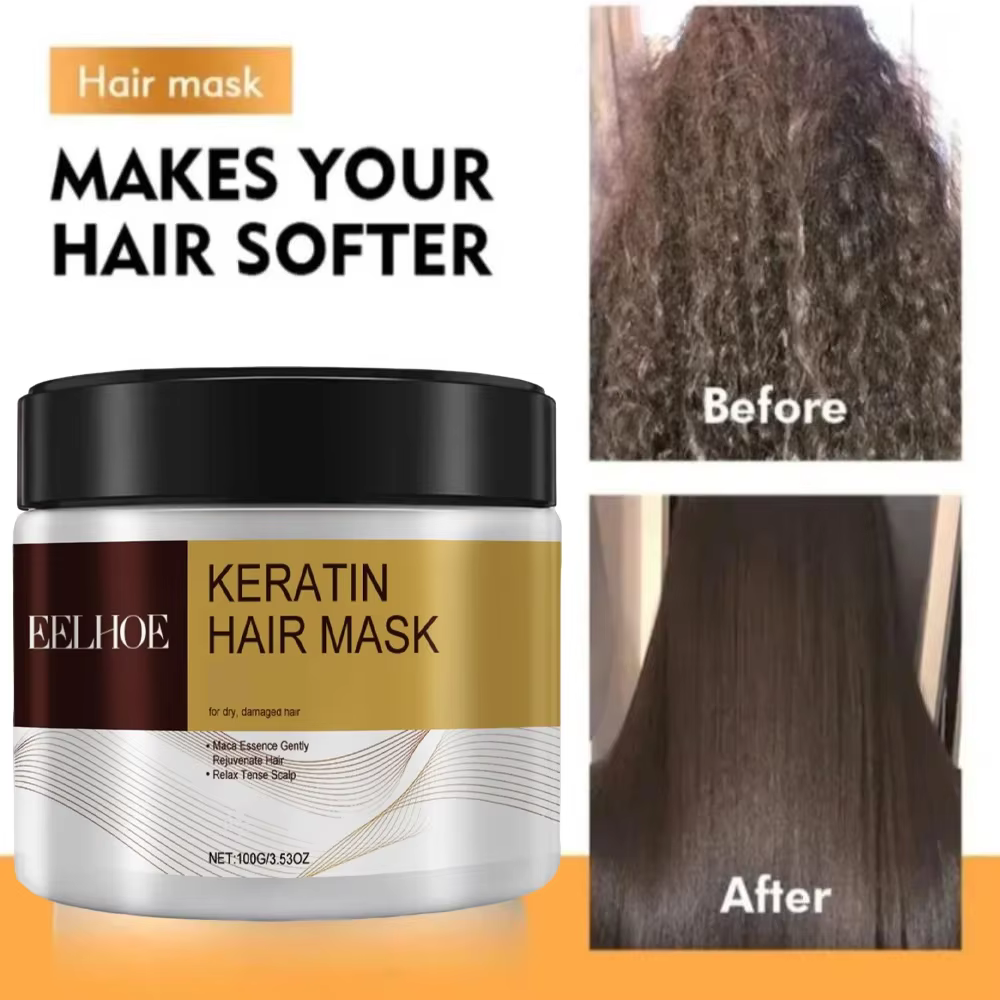 Masque capillaire au collagène pour réparer les dommages