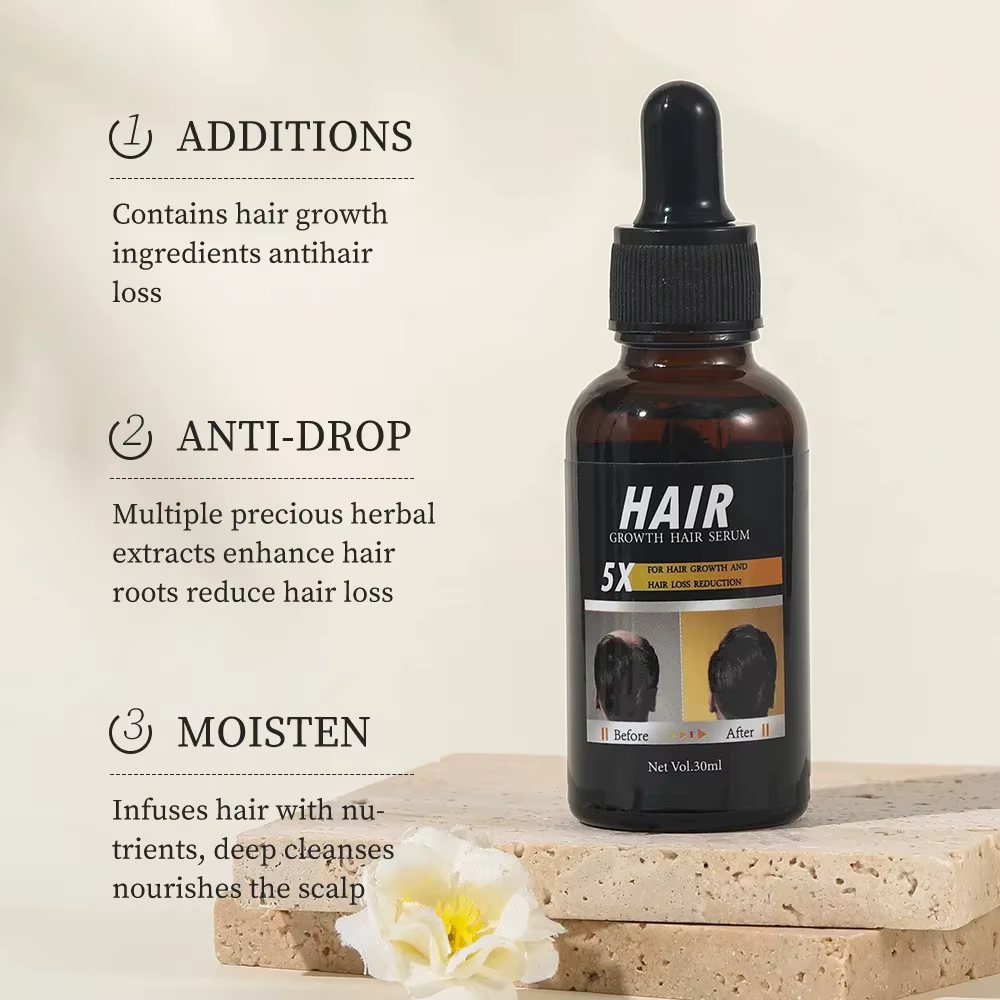 Sérum de croissance rapide des cheveux