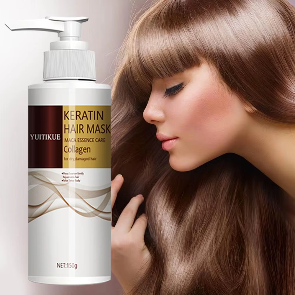 Masque capillaire à la kératine