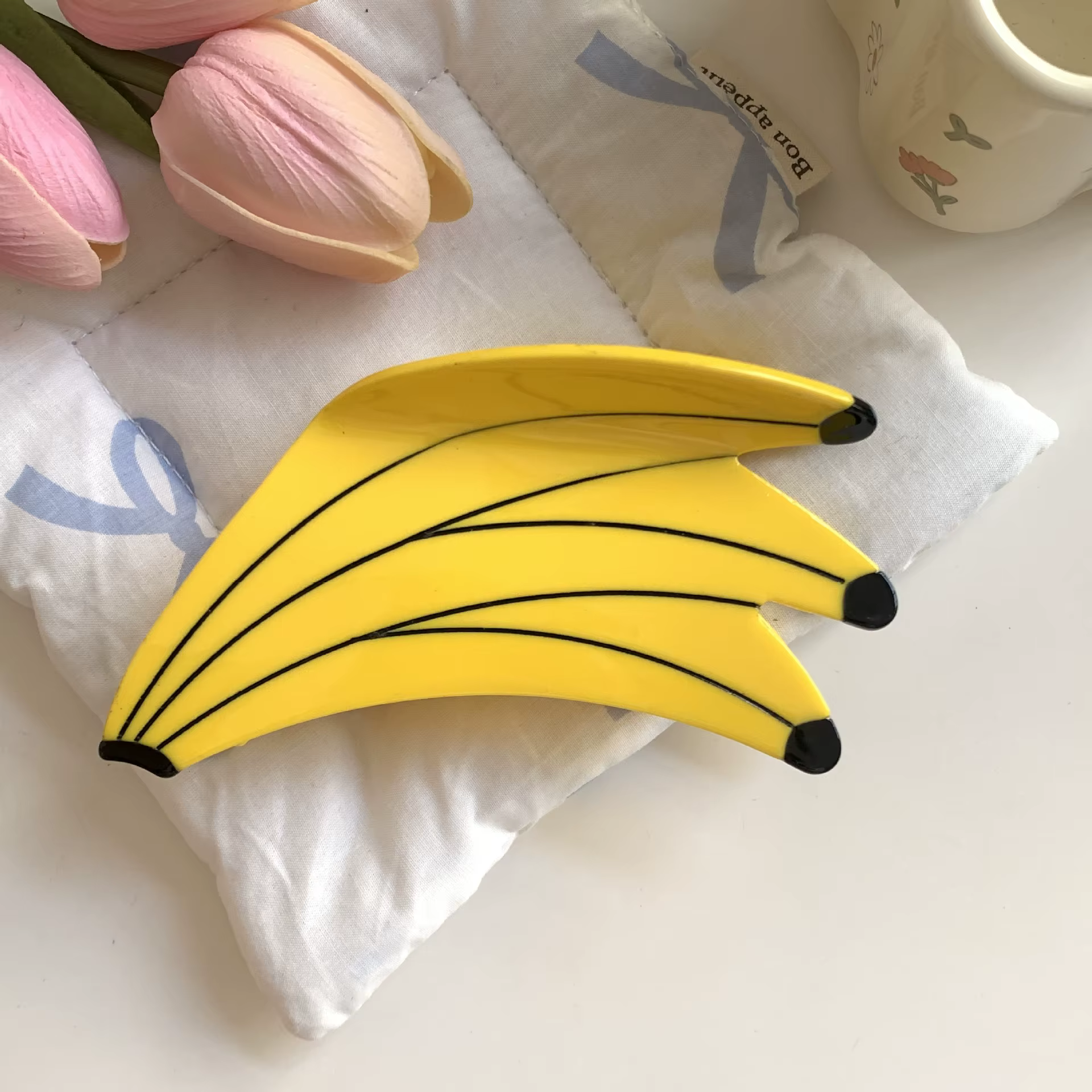Nouvelle pince à cheveux en acétate motif fruits d'été mignons (fraise