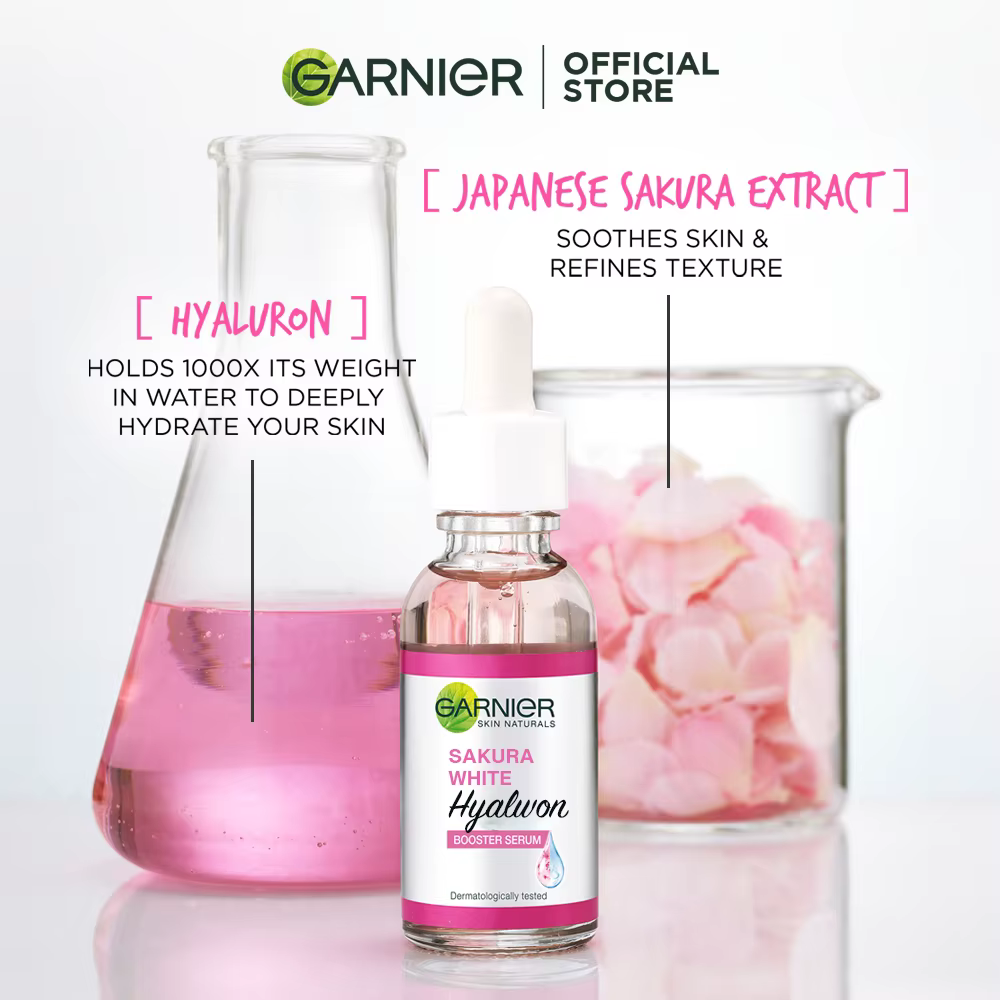 Sakura – Essence pour le visage, améliore l'élasticité de la peau, rajeunissement naturel, nourrit l'essence, crème hydratante pour le visage, 30ml