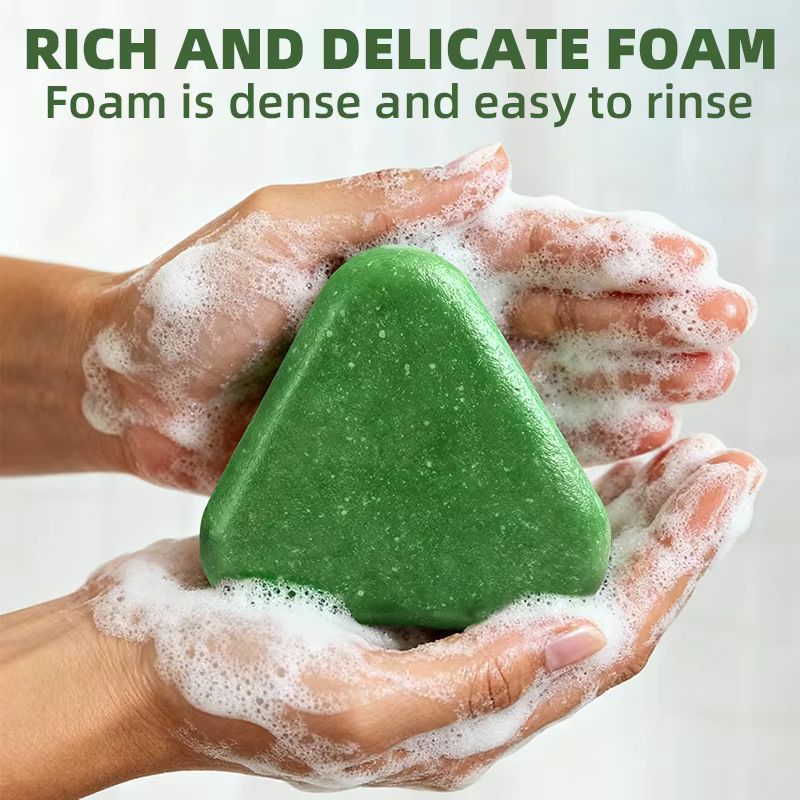 Usman Herbal Shampoo Bar - Nettoyage doux pour le cuir chevelu à contrôle de l'huile