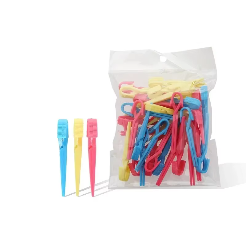 Clips de positionnement transversal pour coiffure bouclée rétro pour coiffer