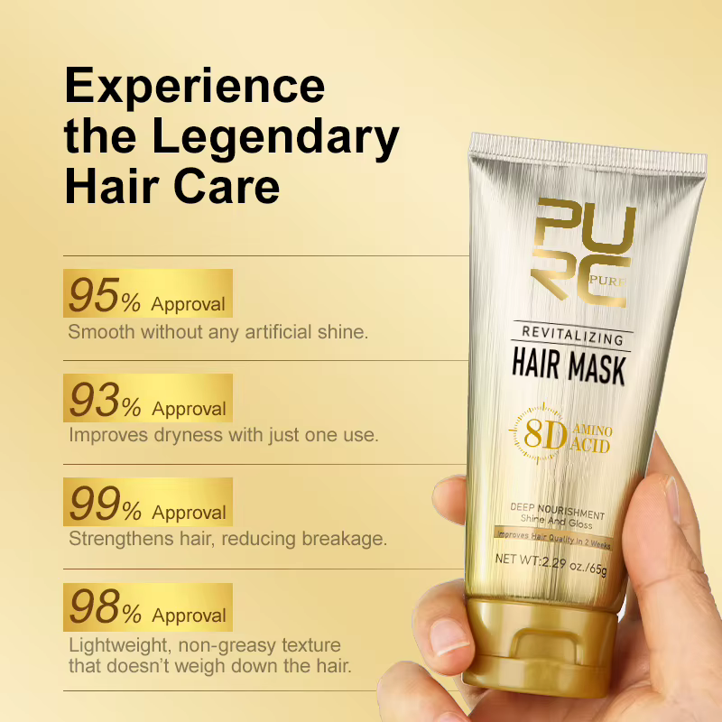 PURC – masque capillaire à l'huile d'argan