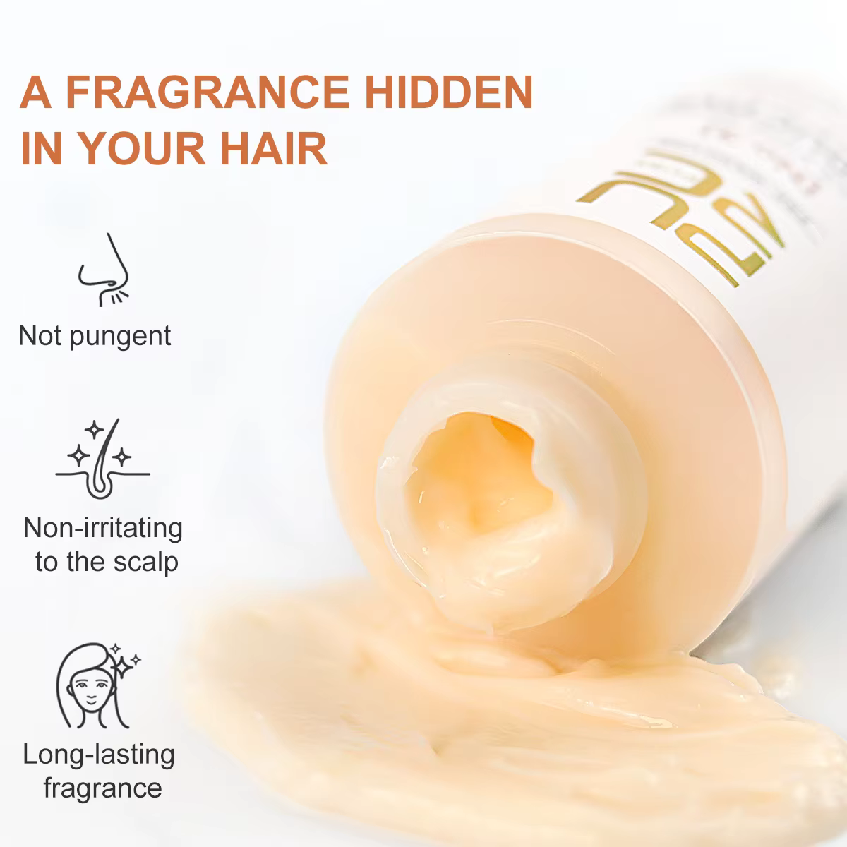 PURC masque capillaire disulfure liaison réparation frisottis sec endommagé prévenir la casse perte de cheveux lisse