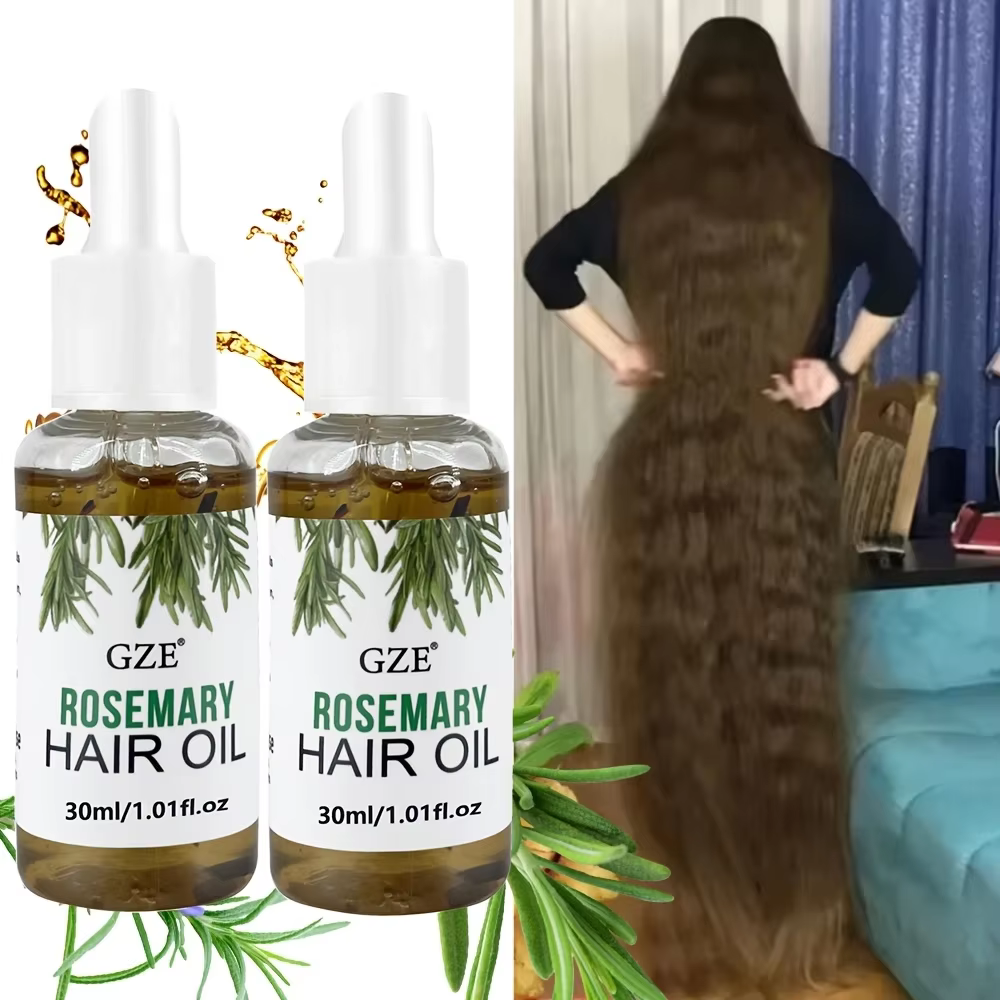 Huile de romarin GZE pour cheveux