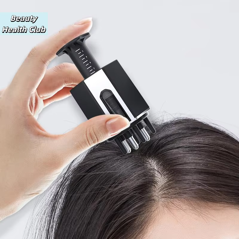 【Peigne applicateur de liquide pour le cuir chevelu
