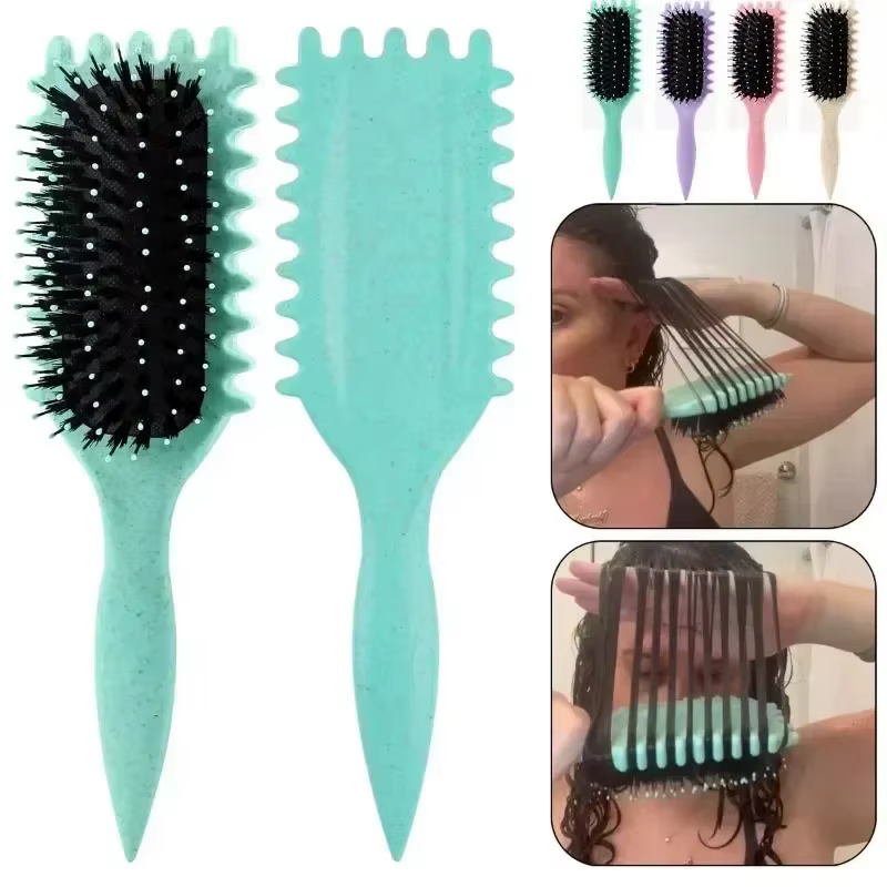 Brosse Coiffante pour Cheveux Bouclés