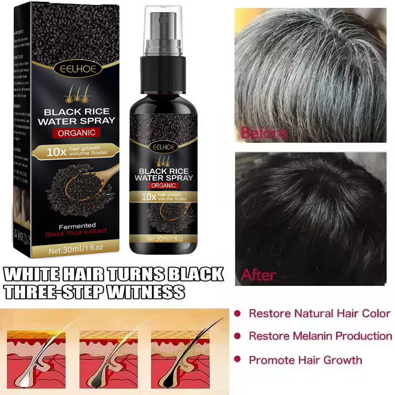 Sérum de traitement pour cheveux gris et blancs