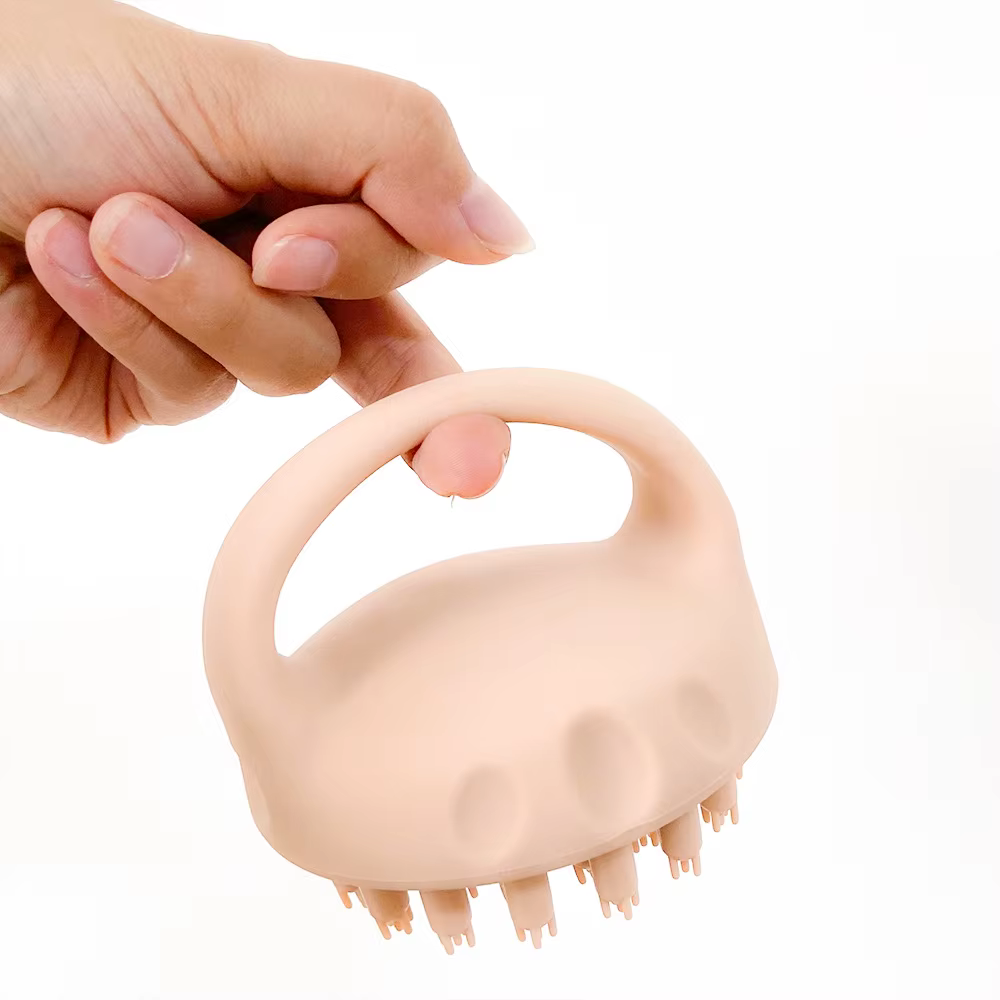 Brosse à shampoing pour masseur de cuir chevelu