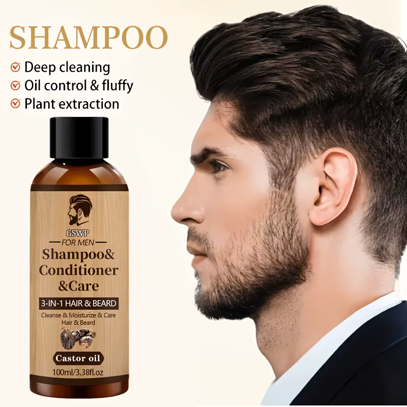 GSWP 3-en-1 : Lavage pour cheveux et barbe