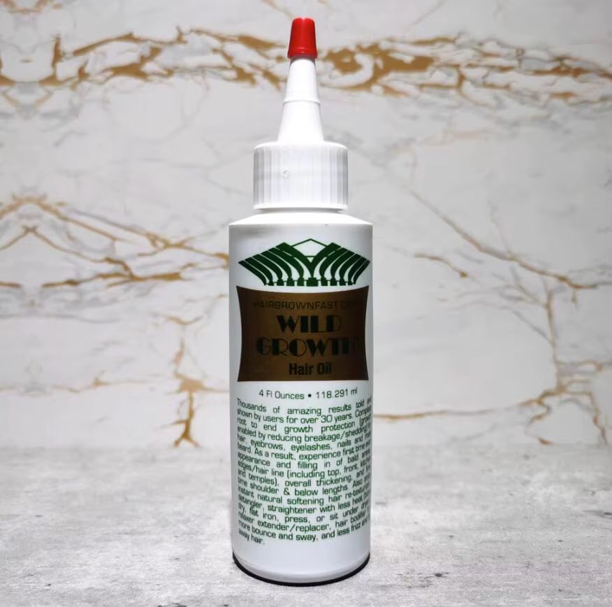 Huile pour cheveux sauvages originale, huile sauvage naturelle 4OZ