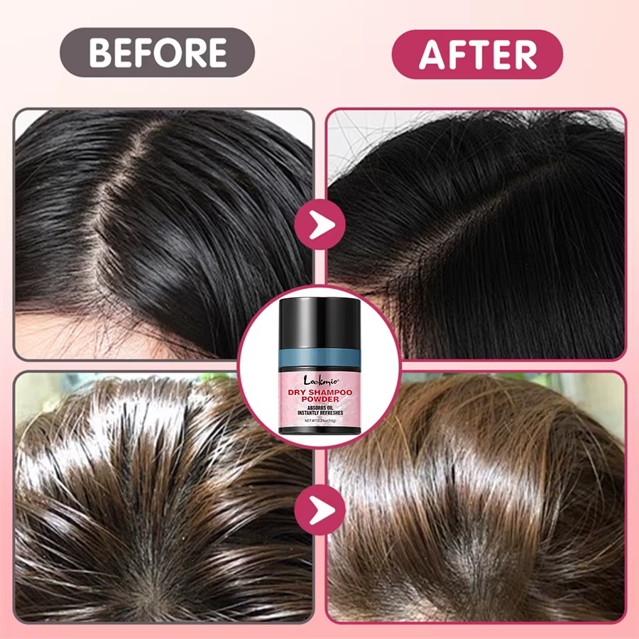 Lockmio-Shampoing sec en poudre volume instantané