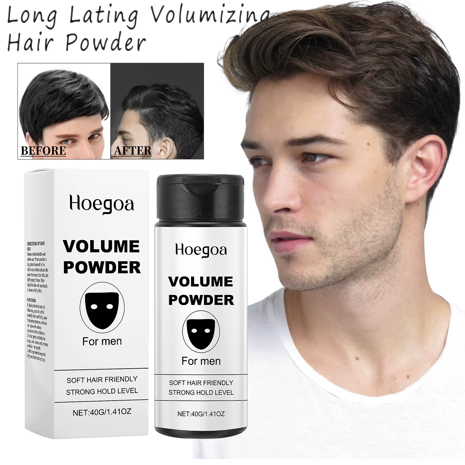 Poudre volumisante pour cheveux
