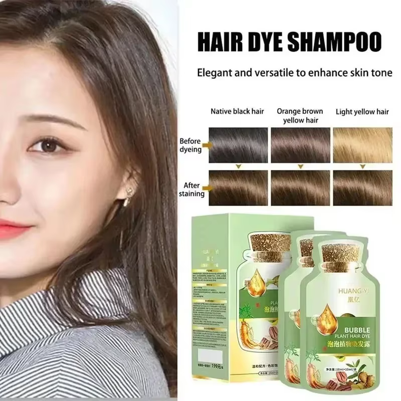 Shampooing pour couvrir les cheveux gris