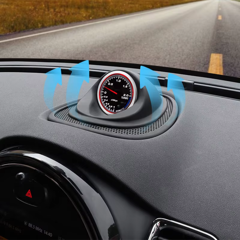 Couvercle de jauge de suralimentation de la température de l'eau et de l'huile pour voiture, sortie d'air, tableau Prada, Mini Cooper F54, F55, F56, F57, accessoires de pièces automobiles intérieures